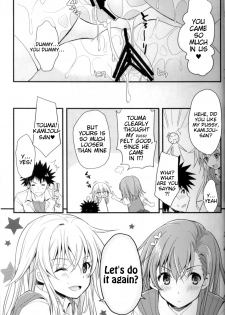 (C84) [Natsuiro Shoujo (Takanashi Haruto)] Shiyouyo! (Toaru Kagaku no Railgun) [English] [Tigoris Translates] - page 16