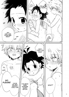 (Shota Scratch 24) [MiUMiU (Amin)] Sei Kurabe!! | Comparing Sex!! (Hunter x Hunter) [English] [HXH-Doujinshilivejournal] - page 8