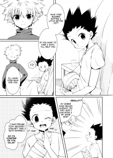 (Shota Scratch 24) [MiUMiU (Amin)] Sei Kurabe!! | Comparing Sex!! (Hunter x Hunter) [English] [HXH-Doujinshilivejournal] - page 4