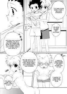 (Shota Scratch 24) [MiUMiU (Amin)] Sei Kurabe!! | Comparing Sex!! (Hunter x Hunter) [English] [HXH-Doujinshilivejournal] - page 5