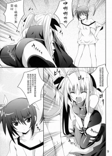 (C79) [Yoru no Benkyoukai (Fumihiro)] NF-04 (Mahou Shoujo Lyrical Nanoha) [Chinese] [无毒汉化组] - page 8