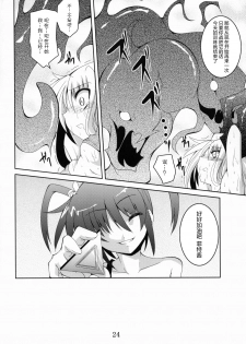 (C79) [Yoru no Benkyoukai (Fumihiro)] NF-04 (Mahou Shoujo Lyrical Nanoha) [Chinese] [无毒汉化组] - page 23