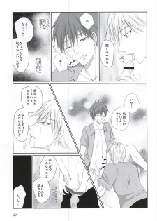 (DC RETURNS 7) [Yuukoku Kaigan (Hamayuri)] Aimai na Mama de (Kuroko no Basuke) - page 26