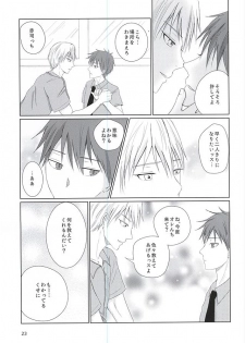 (DC RETURNS 7) [Yuukoku Kaigan (Hamayuri)] Aimai na Mama de (Kuroko no Basuke) - page 22