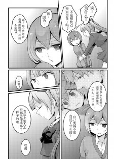 [Nagata Maria] Totsuzen onnanoko ni nattanode, ore no oppai monde mimasen ka? 10 [Chinese] [亚瑟少爷_] [Incomplete] - page 14