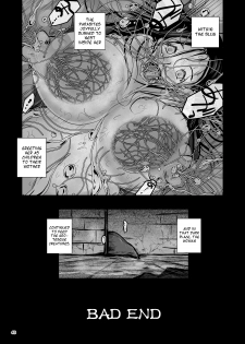[Erotic Fantasy Larvaturs (Takaishi Fuu)] Oonamekuji to Kurokami no Mahoutsukai - Parasitized Giant Slugs V.S. Sorceress of the Black Hair as Aura [English] [Mant] [Digital] - page 43