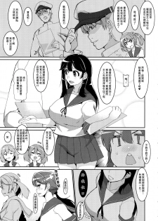 (C89) [HBO (Henkuma)] Ushio Ryoujoku Shichau Hon (Kantai Collection -KanColle-) [Chinese] [東山月餅漢化] - page 6