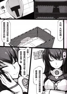 (FF23) [Dean Zhuanzhu Chinjufu (Dean)] Ero O erO Kancolle H Log -Nagato- (Kantai Collection -KanColle-) [Chinese] - page 4