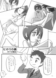 (C58) [Hitosuji Nawa (Ryo Kumagaya)] Hikarin (Digimon) - page 12