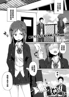 [Spiritus Tarou] Senpai wa Oshi ni Yowai (Comic JSCK Vol. 2 2016-01) [Chinese] [黑条汉化] - page 1