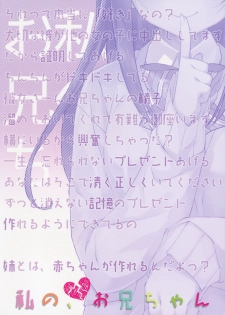 (COMIC1☆10) [TIES (Takei Ooki)] Watashi no, Onii-chan 3 - page 32