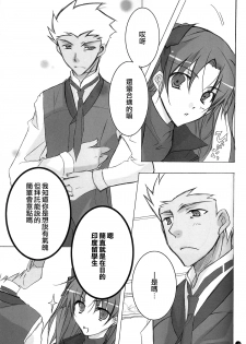 (C71) [Chicken Chicken Machine (Tanabe Satoru, Inoue Midori)] Dakara Yametoke tte Itta desho!? (Fate/stay night) [Chinese] - page 23