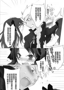 (C71) [Chicken Chicken Machine (Tanabe Satoru, Inoue Midori)] Dakara Yametoke tte Itta desho!? (Fate/stay night) [Chinese] - page 11