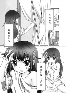 [Meronpanchu (Iname)] Kyonko to Youjo to Nyotaika to (Suzumiya Haruhi no Yuuutsu) [Digital] - page 4