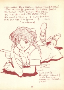 (C49) [Piyokoya (Kobayashi Hiyoko)] Piyoko no Pi Zoukan 1 - Bakuretsu! Evangeli Hunter SOS no Aoi Sora (Various) - page 27