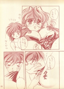 (C49) [Piyokoya (Kobayashi Hiyoko)] Piyoko no Pi Zoukan 1 - Bakuretsu! Evangeli Hunter SOS no Aoi Sora (Various) - page 22