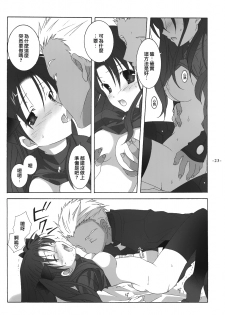 (SC23) [Tenjikuya (Mochizuki Nana)] Another Girl I (Fate/stay night) - page 23