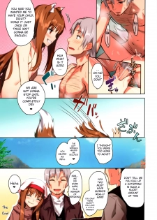 (C89) [Ajisaidenden (Kawakami Rokkaku, Takanashi Rei)] Wacchi to Nyohhira Bon FULL COLOR (Spice and Wolf) [English] [Belldandy100] [Decensored] - page 20