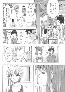 (COMIC1☆9) [Studio Wallaby (Kura Oh)] 3-nin Musume to Umi no Ie (Neon Genesis Evangelion) - page 38