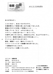 (C82) [Aoiro Kasumi (Aoiro)] Kakutou Himegimi (Street Fighter) - page 25