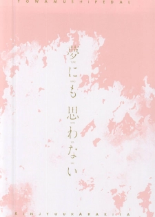 (SPARK10) [Cross Baby (Sakaki Shihoko)] Yume ni mo Omowanai (Yowamushi Pedal) - page 18