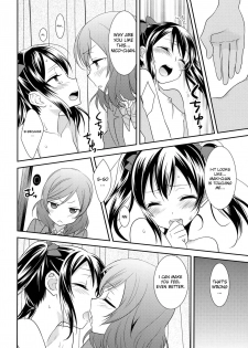 (Bokura no Love Live! 11) [Sweet Pea (Ooshima Tomo)] NicoMaki Triangle (Love Live!) [English] [Kurosan] - page 14