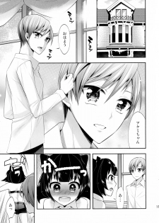 (COMIC1☆10) [Gattomakia (Psycocko)] Mayonaka wa Megami -Netorare Seitenkan- Zenjitsutan - page 11