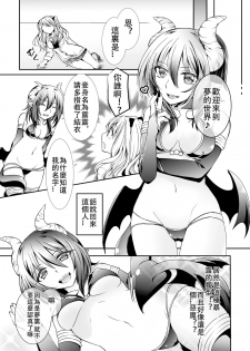 [Ousawa Kanata] Succubus to Yume no Tanezuke H! (2D Comic Magazine Yuri Ninshin Vol. 2) [Chinese] [沒有漢化] [Digital] - page 4