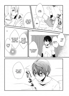 (Splash!Hi 2) [Honeycomb Ice Cream (Yuzuru)] Houfun no Rutsubo | Fragrance's Melting Pot (High☆Speed!) [English] [Holy Mackerel] - page 13