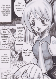 [Bunker K] Miku ga Tabeteyanyo w (VOCALOID) [English] - page 1