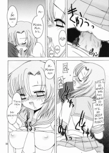 (Higurashi no Sato) [Nagasaki-inter (Masutabe Kokemaru, Sou Akiko)] Shin Hinamizawa Batsu Game Funsou Ichi (Higurashi no Naku Koro ni) [English] [AkazaChan] - page 7