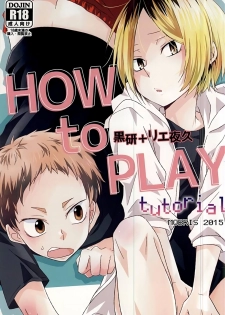 (SPARK10) [MOBRIS (Tomoharu)] HOWtoPLAY tutrial (Haikyuu!!) [English] [Homies over Hoes] - page 1