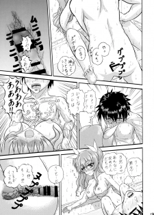 (C89) [Kairyuu (sedra cicir)] Yuderu wa yo (Rakudai Kishi no Cavalry) - page 12