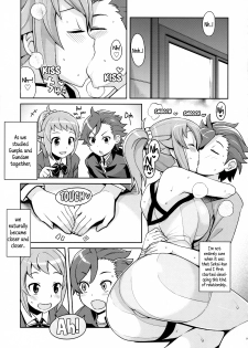 (C87) [Funi Funi Lab (Tamagoro)] Chibikko Bitch Try (Gundam Build Fighters Try) [English] {5 a.m.} [Decensored] - page 6