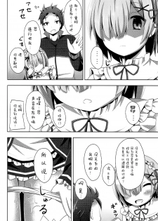 (COMIC1☆10) [Imitation Moon (Narumi Yuu)] A Subaru-kun Ecchi Shimasu? Chotto Barusu Nani Jiro Jiro Miten no yo (Re:Zero Kara Hajimeru Isekai Seikatsu) [Chinese] [脸肿汉化组] - page 16