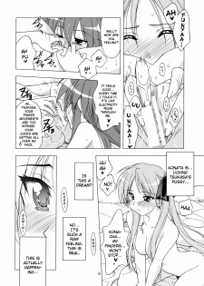 (C73) [Geiwamiwosukuu!! (Karura Syou, Tachi Tsubaki)] Choco-Cornet Mou Ikko. (Lucky Star) [English] [StolenTranslations] - page 7