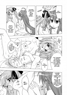 (C73) [Geiwamiwosukuu!! (Karura Syou, Tachi Tsubaki)] Choco-Cornet Mou Ikko. (Lucky Star) [English] [StolenTranslations] - page 8