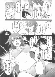 (C77) [Joukitei (Urase Shioji)] Zekka Bijin (Bakemonogatari) - page 11