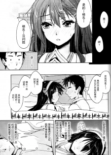 (Gunreibu Shuho & Houraigekisen Yo-i! Goudou Enshuu 2Senme) [HECHOCHO (ABO)] Nukumori Futon Ichimaibun, (Kantai Collection -KanColle-) [Chinese] [伞尖个人汉化] - page 8