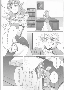 (SUPER25) [Sakurakan (Kaidou Mizuki)] Ameiro no Jikan (The Legend of Zelda) - page 8