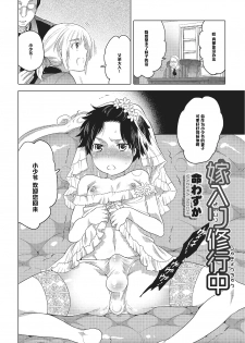 [Inochi Wazuka] Yomeiri Shugyouchuu (Otokonoko HEAVEN Vol. 16) [Chinese] [管少女汉化] [Digital] - page 2