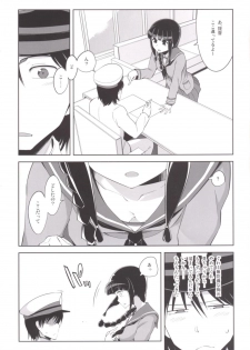 (COMIC1☆10) [Death Para (Tamaki Kurou)] Kitakami-san to Naisho no Naisho (Kantai Collection -KanColle-) - page 4