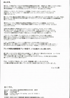 (C90) [Nyuu Koubou (Nyuu)] Oidemase!! Jiyuu Fuuzoku Gensoukyou 2-haku 3-kka no Tabi Minaduki (Touhou Project) - page 29