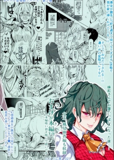 (Reitaisai 13) [Nyuu Koubou (Nyuu)] Totsuzen Gachidere LV99 Moko-tan (Touhou Project) - page 32