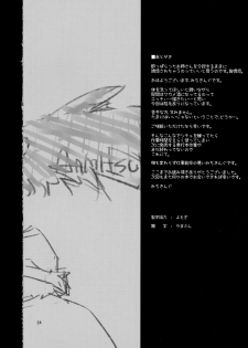 (C90) [Anmitsuyomogitei (Michiking)] Yoidore Desuka Aya Onee-san! (Touhou Project) - page 24