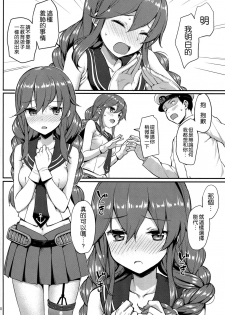 (C90) [Jenoa Cake (Takayaki)] Teitoku wa Doushite mo Noshiro to H ga Shitai!! (Kantai Collection -KanColle-) [Chinese] [空気系☆漢化] - page 10