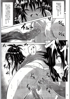 (C90) [Yoru no Benkyoukai (Fumihiro)] Dark Matter to Shokushu (To LOVE-Ru Darkness) - page 12