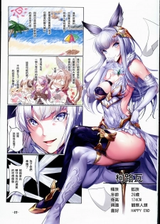 (C90) [Ikaring (Ajishio)] Korwa-san no Chissana Mizugi de H ni Hatsujousuru Kikuudan (Granblue Fantasy) [Chinese] [无毒汉化组] - page 2