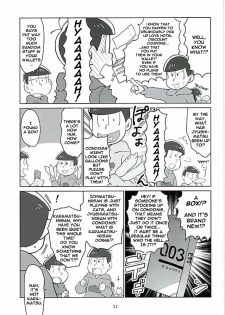 (6tsugo no Tamashii Forever) [OK-2 (Shiriana Doriru)] Uchi no Jinan wa Doutee Hishojo (Osomatsu-san) [English] [Rapinii] - page 9