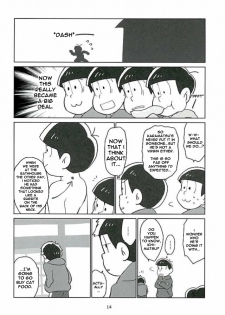 (6tsugo no Tamashii Forever) [OK-2 (Shiriana Doriru)] Uchi no Jinan wa Doutee Hishojo (Osomatsu-san) [English] [Rapinii] - page 12